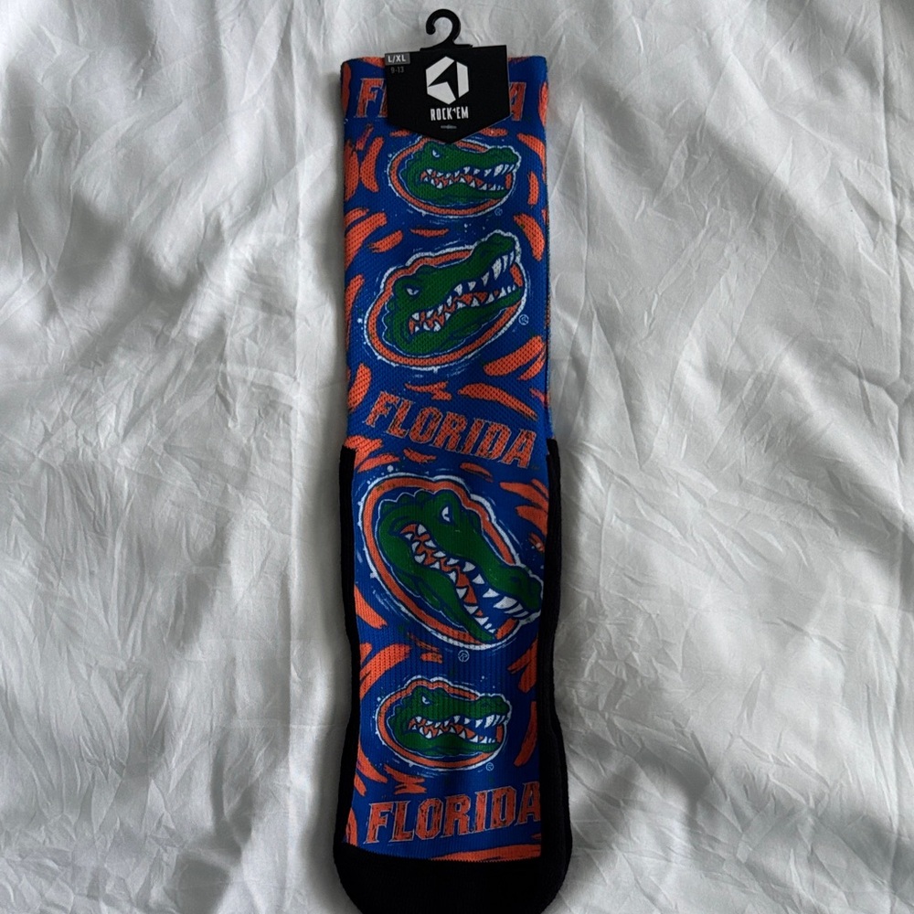Rock’em Blue Florida Gators Casual Socks